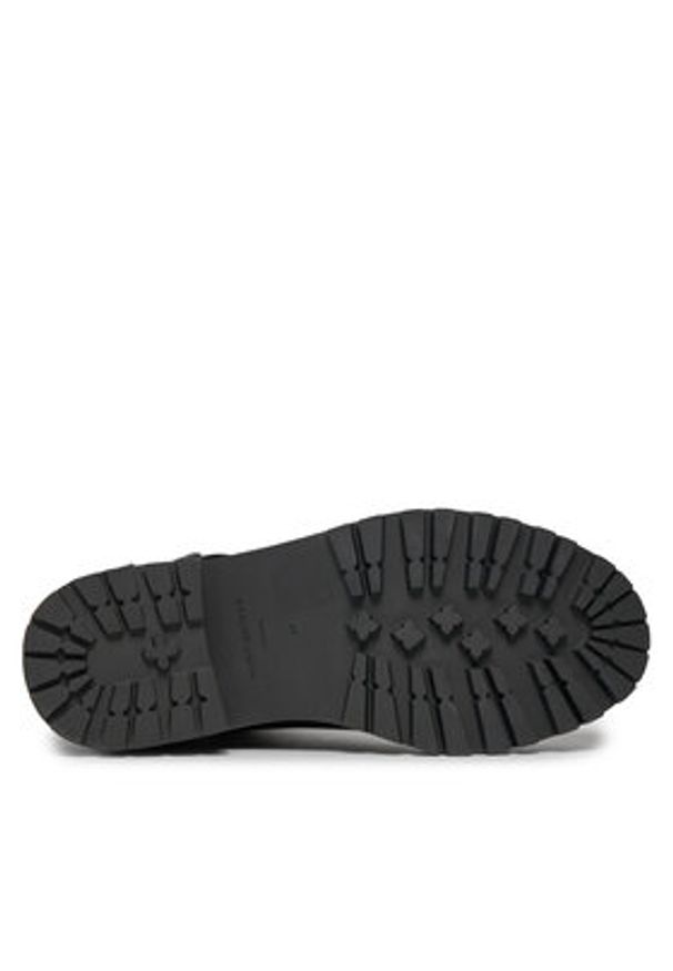 Kurt Geiger Botki 225-Hackney Biker Boot 546505109 Czarny. Kolor: czarny. Materiał: skóra