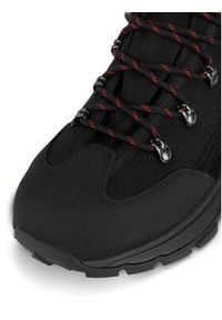 Hunter Trekkingi H1-060 Czarny. Kolor: czarny. Materiał: skóra. Sport: turystyka piesza #3