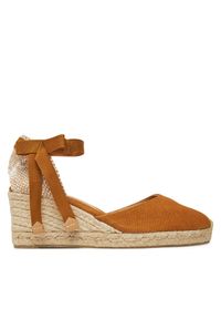 Espadryle Castañer. Kolor: brązowy