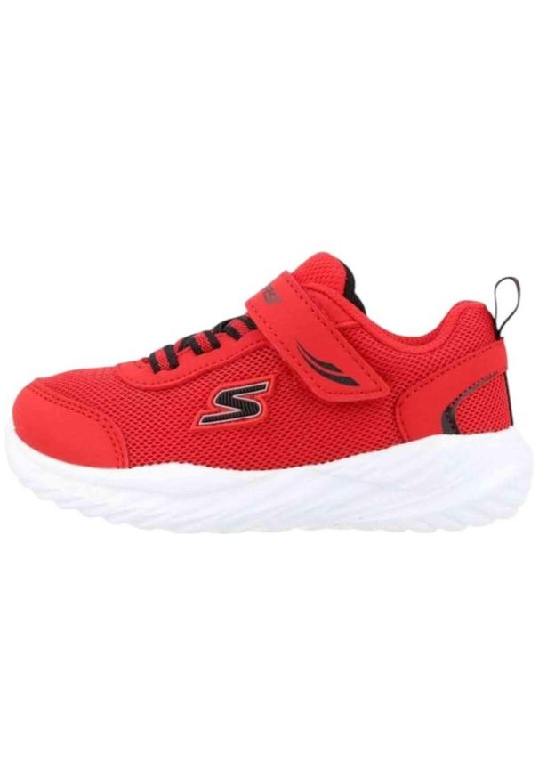 skechers - Buty dziecięce Skechers Nitro Sprint. Okazja: na co dzień. Kolor: czerwony. Sport: bieganie