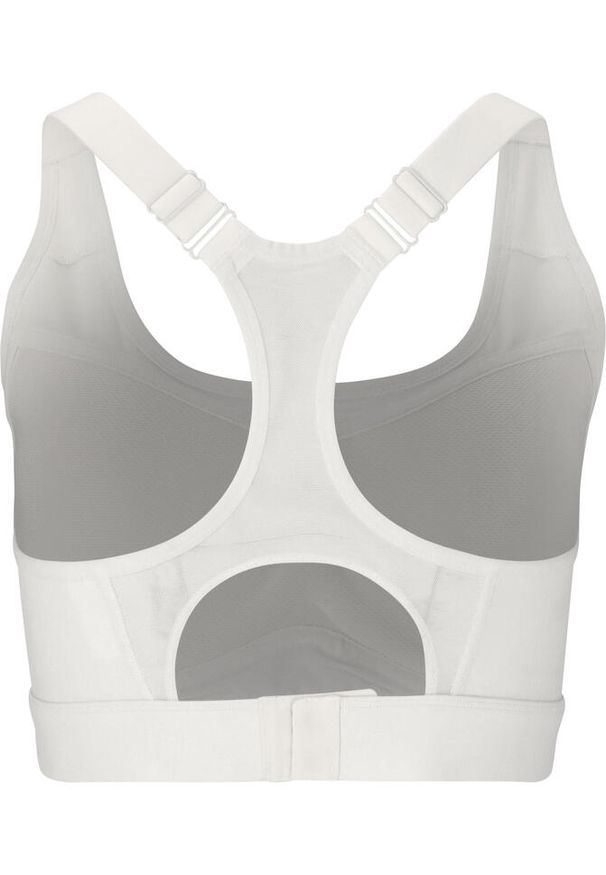 Biustonosz dla kobiet Athlecia Jennie V2. Kolor: biały. Sport: fitness
