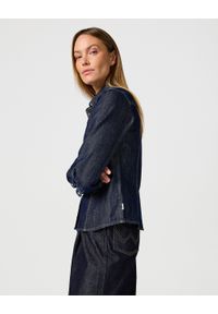 Wrangler - DAMSKA KOSZULA JEANSOWA WRANGLER EXAG YOKE SHIRT SADDLE 112362846. Materiał: jeans #3