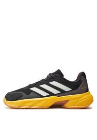 Adidas - adidas Buty CourtJam Control 3 Clay Tennis IF0460 Fioletowy. Kolor: czarny. Materiał: materiał, mesh