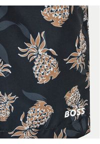 BOSS - Boss Szorty kąpielowe Ery 50515718 Czarny Regular Fit. Kolor: czarny. Materiał: syntetyk