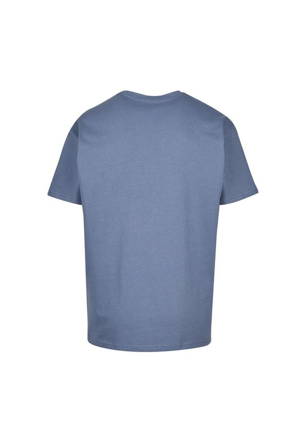 BUILD YOUR BRAND - Ponadwymiarowa Koszulka Dla Dorosłych Unisex Heavyweight. Kolor: niebieski