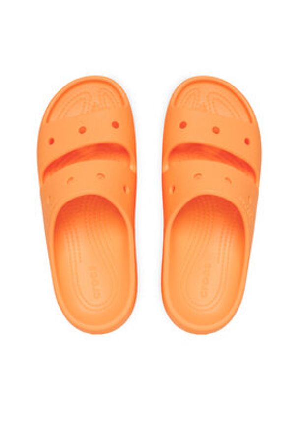 Crocs Klapki Classic Sandal v2 209403 Pomarańczowy. Kolor: pomarańczowy