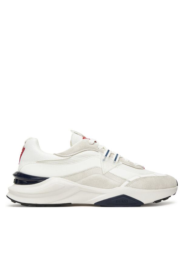 Guess Sneakersy FMTVAL FAL12 Biały. Kolor: biały. Materiał: skóra