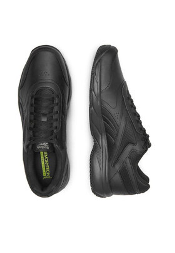 Reebok Sneakersy Work N Cushion 100001162 Czarny. Kolor: czarny. Materiał: skóra