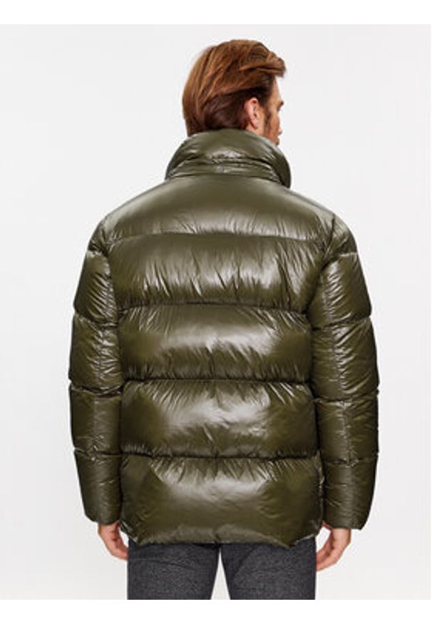 Hetrego - Hetregó Kurtka puchowa Justin 8K562 Zielony Regular Fit. Kolor: zielony. Materiał: syntetyk