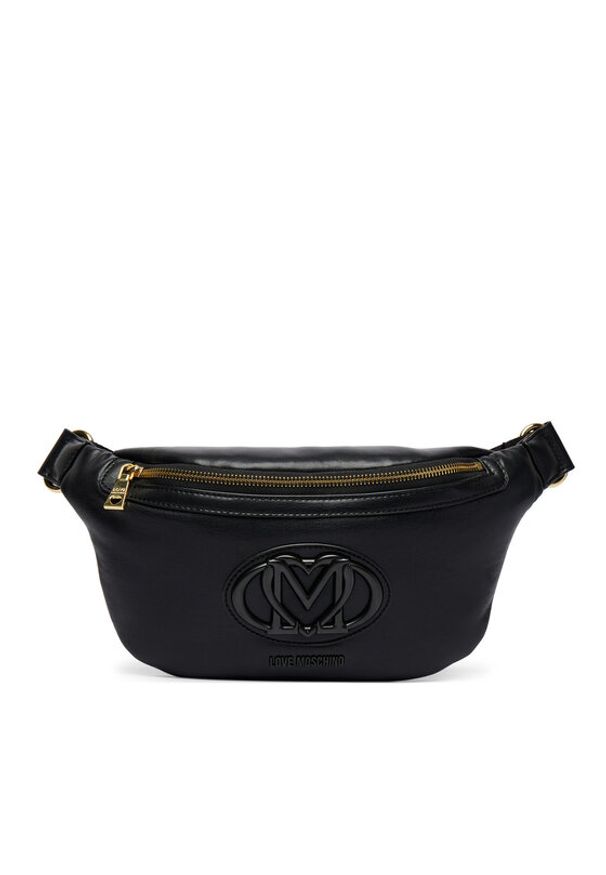 Love Moschino - LOVE MOSCHINO Nerka JC4337PP0OKM0000 Czarny. Kolor: czarny. Materiał: skóra