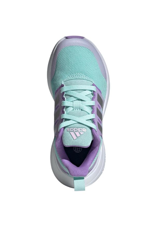Adidas - Buty dla dzieci adidas FortaRun 2.0 Cloudfoam Lace. Kolor: wielokolorowy, niebieski, fioletowy. Model: Adidas Cloudfoam. Sport: bieganie