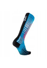 UYN - Damskie skarpety narciarskie Uyn Ski Snowboard. Kolor: czarny, niebieski, wielokolorowy. Sport: narciarstwo, snowboard #2