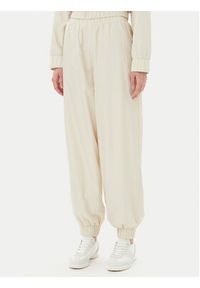 EA7 Emporio Armani Dres 7W000118 AF12948 U1079 Beżowy Loose Fit. Kolor: beżowy. Materiał: syntetyk #3