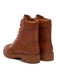 Lauren Ralph Lauren - LAUREN RALPH LAUREN Botki Alysn 802977885001 Brązowy. Kolor: brązowy. Materiał: skóra #3