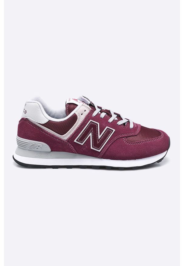 New Balance - Buty Classic. Nosek buta: okrągły. Zapięcie: sznurówki. Kolor: czerwony