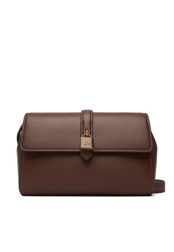 Karl Lagerfeld - KARL LAGERFELD Torebka B1W30263 Brązowy. Kolor: brązowy. Materiał: skórzane