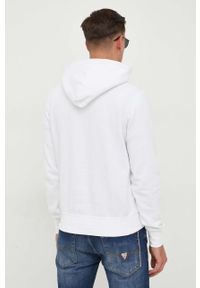 TOMMY HILFIGER - Tommy Hilfiger bluza męska kolor biały z kapturem gładka. Typ kołnierza: kaptur. Kolor: biały. Wzór: gładki #5