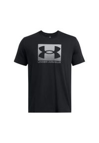 T-shirt Under Armour Boxed. Kolor: szary, czarny, wielokolorowy. Sport: fitness #1