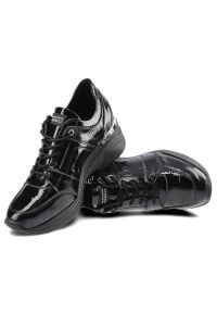 CheBello - Sneakersy CHEBELLO 2578_-255-000-PSK-S123 Czarny. Kolor: czarny