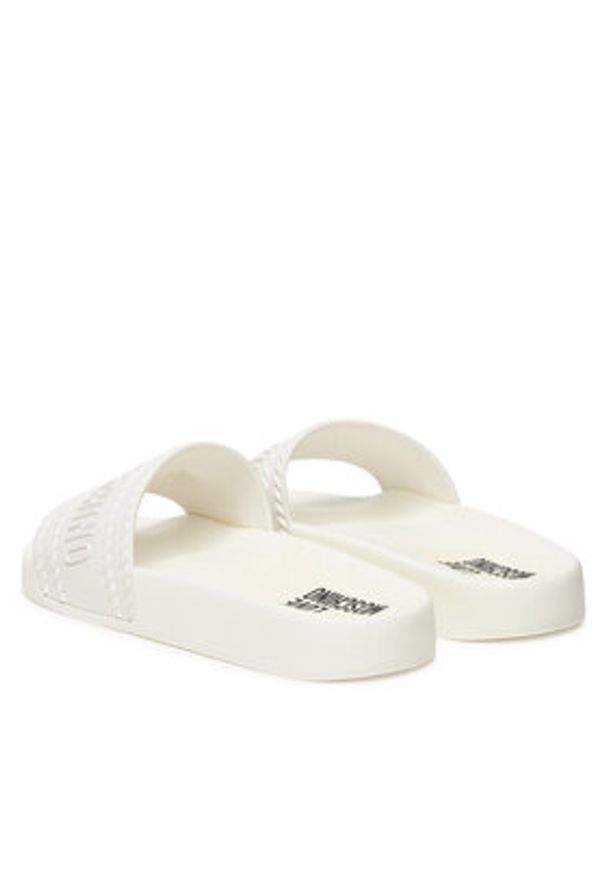 Love Moschino - LOVE MOSCHINO Klapki JA28342G0OI22100 Biały. Kolor: biały. Materiał: syntetyk