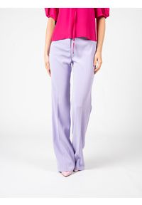 Pinko Spodnie "Hulka" | 100054 7624 | Kobieta | Fioletowy. Okazja: na co dzień. Kolor: fioletowy. Materiał: poliester, elastan. Styl: casual, klasyczny #5