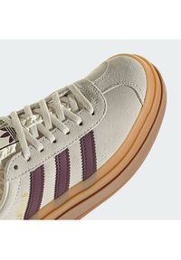 Adidas - adidas Sneakersy Gazelle Bold KI4559 Beżowy. Kolor: beżowy. Materiał: zamsz, skóra. Model: Adidas Gazelle #7