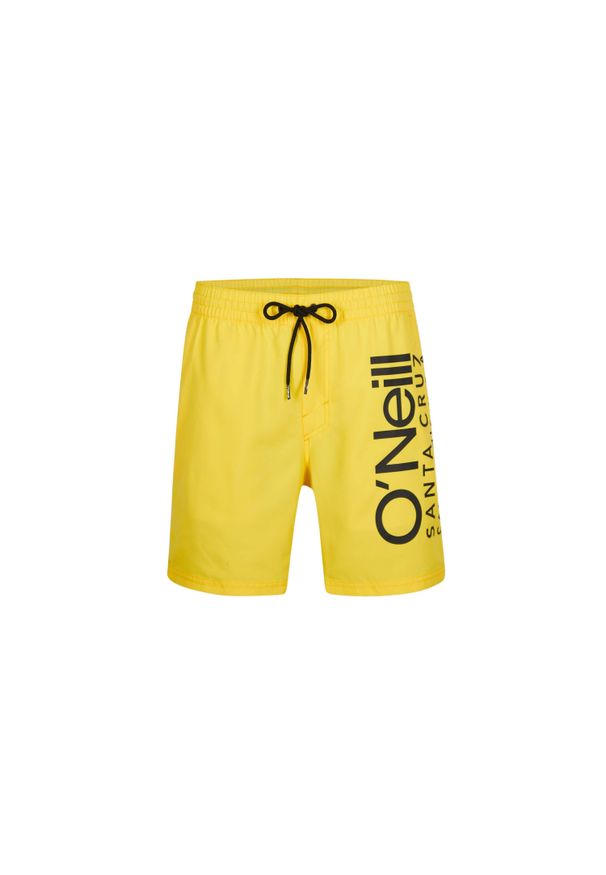 Szorty kąpielowe O'Neill O'riginal Cali 16". Okazja: na plażę. Kolor: żółty. Sezon: lato. Styl: sportowy