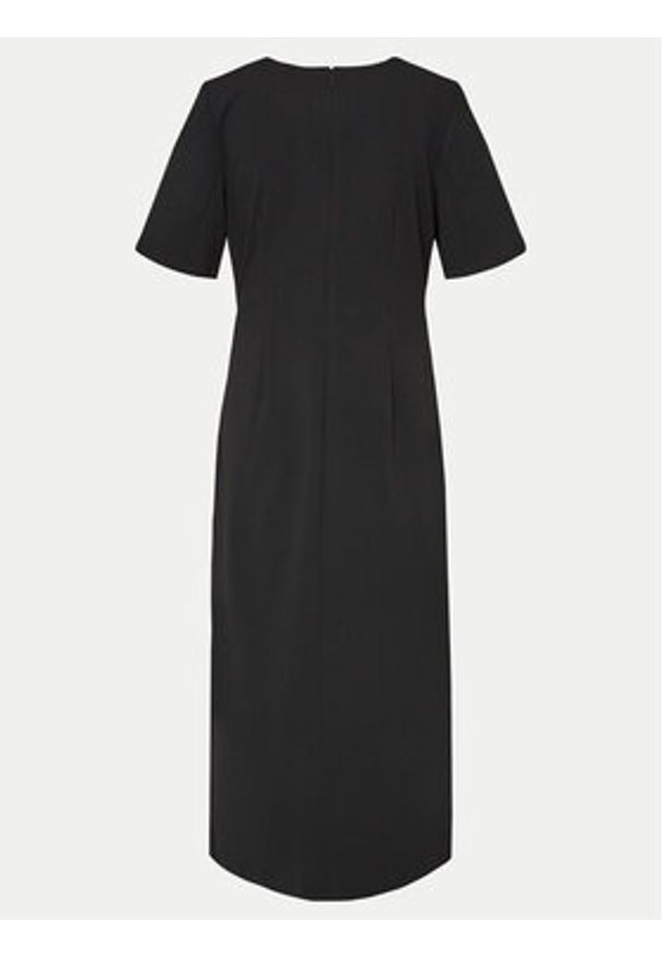 DKNY Sukienka koktajlowa DD4H1B66 Czarny Slim Fit. Kolor: czarny. Materiał: syntetyk. Styl: wizytowy