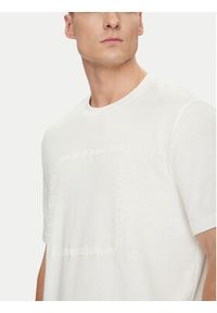 Armani Exchange T-Shirt 6DZTLN ZJ9JZ 1116 Biały Regular Fit. Kolor: biały. Materiał: bawełna #3