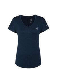 DARE 2B - T-Shirt Sportowy Damski. Kolor: niebieski. Sport: turystyka piesza