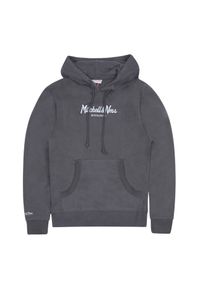Bluza markowa bluza z kapturem Mitchell & Ness. Typ kołnierza: kaptur. Kolor: wielokolorowy, zielony, czarny, brązowy, szary #1