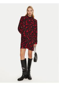 GESTUZ - Gestuz Sukienka codzienna Dilara 10909654 Czarny Regular Fit. Okazja: na co dzień. Kolor: czarny. Materiał: syntetyk. Typ sukienki: proste. Styl: casual #5
