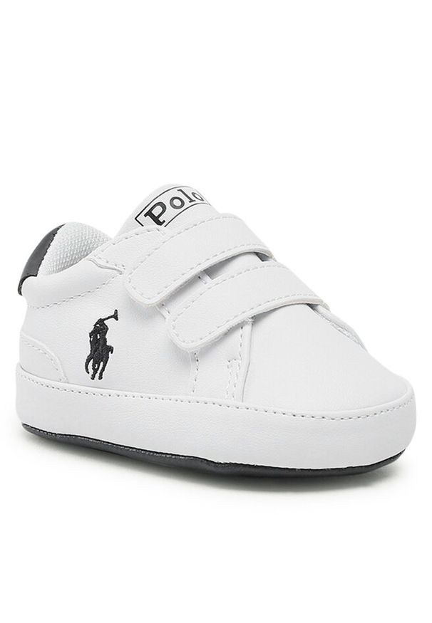 Sneakersy Polo Ralph Lauren. Kolor: biały