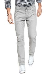 Wrangler - WRANGLER SPODNIE MĘSKIE SLIDER ICY GREY W18RRJ28C 112127392 #4