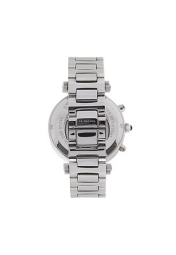 U.S. Polo Assn. Zegarek Ines USP8311BK Srebrny. Kolor: srebrny