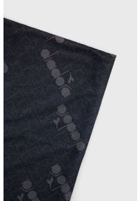 Diadora Komin kolor czarny wzorzysty. Kolor: czarny. Materiał: tkanina, materiał #3