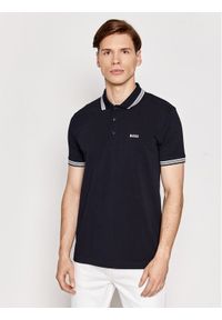 BOSS - Boss Polo Paddy 50469055 Granatowy Regular Fit. Typ kołnierza: polo. Kolor: niebieski. Materiał: bawełna