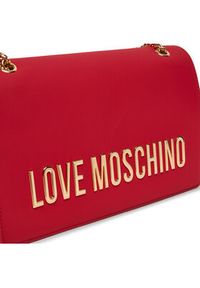 Love Moschino - LOVE MOSCHINO Torebka JC4192PP1LKD0500 Czerwony. Kolor: czerwony. Materiał: skórzane #3