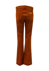 Wrangler - WRANGLER RETRO 1970S VINTAGE DAMSKIE SODNIE JEANSOWE FLARE COPPER W233EK42U. Styl: retro, vintage