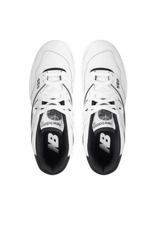 New Balance Sneakersy BB550HA1 Biały. Kolor: biały. Materiał: skóra