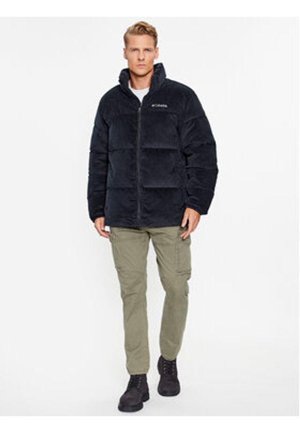 columbia - Columbia Kurtka zimowa Puffect™ Corduroy 2050992 Czarny Regular Fit. Kolor: czarny. Materiał: syntetyk. Sezon: zima