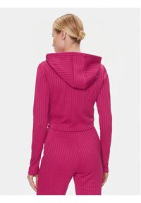Guess Bluza Anneka V4RQ03 KC2U2 Różowy Regular Fit. Kolor: różowy. Materiał: syntetyk #4