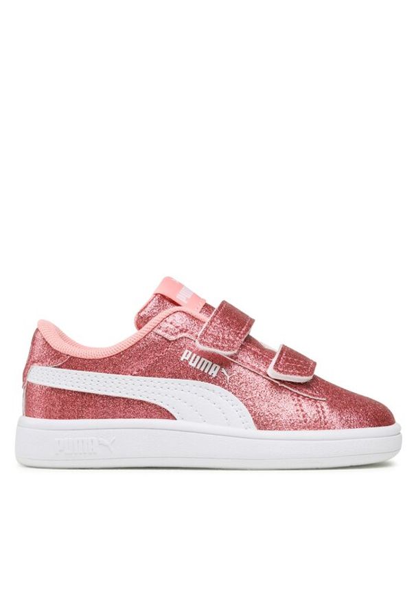 Puma Sneakersy Smash 3.0 Glitz Glam V Inf 394688 01 Różowy. Kolor: różowy