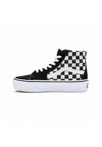 Damskie trampki na co dzień Vans UA SK8-Hi Platform 2.0 VN0A3TKNQXH1 Czarny. Okazja: na co dzień. Zapięcie: sznurówki. Kolor: czarny. Materiał: guma, skóra. Szerokość cholewki: normalna. Obcas: na platformie. Model: Vans SK8. Sport: turystyka piesza