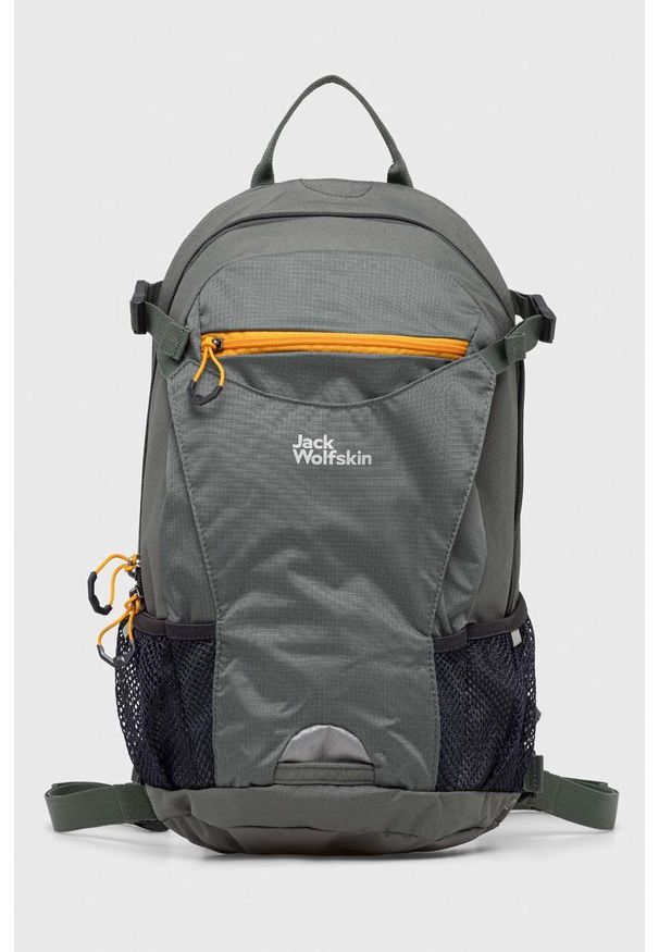 Jack Wolfskin plecak Velocity 12 kolor zielony mały gładki. Kolor: zielony. Wzór: gładki