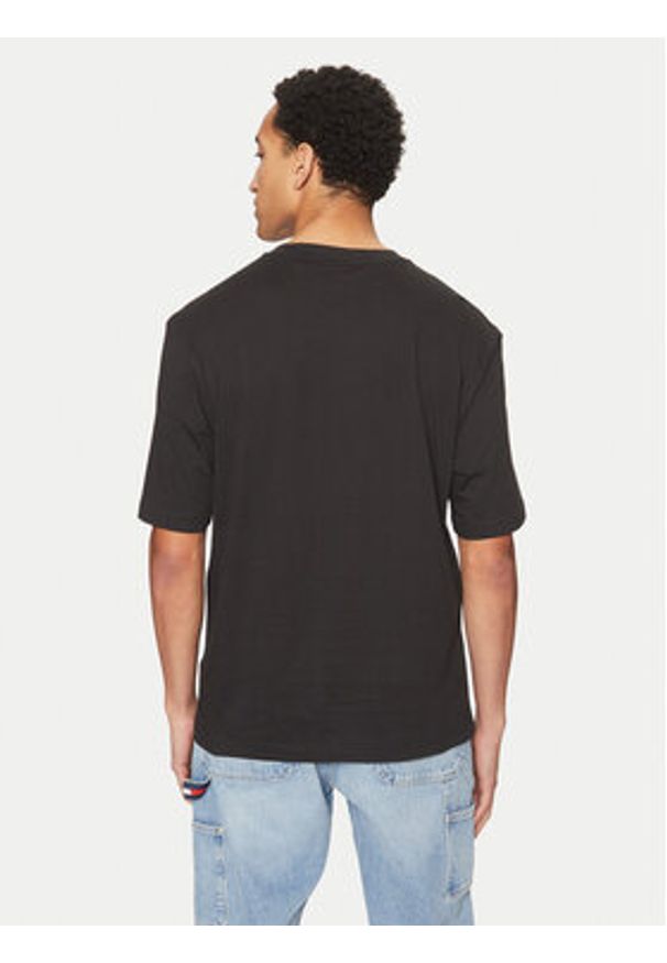 Hugo - HUGO T-Shirt Nafralo 50533528 Czarny Regular Fit. Kolor: czarny. Materiał: bawełna