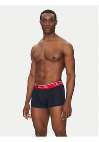 Lacoste Komplet 3 par bokserek 5H1297 Granatowy. Kolor: niebieski. Materiał: bawełna