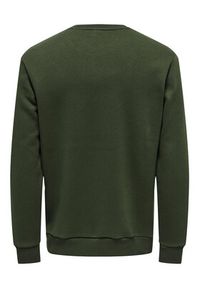 Only & Sons Bluza 22018683 Zielony Regular Fit. Kolor: zielony. Materiał: bawełna, syntetyk #4