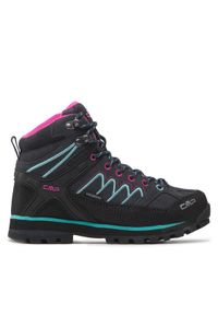 CMP Trekkingi Moon Mid Wmn Trekking Shoe Wp 31Q4796 Szary. Kolor: szary. Materiał: skóra, zamsz