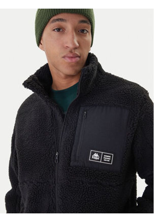 Kappa Polar Olya 381Z6LW Czarny Regular Fit. Kolor: czarny. Materiał: syntetyk